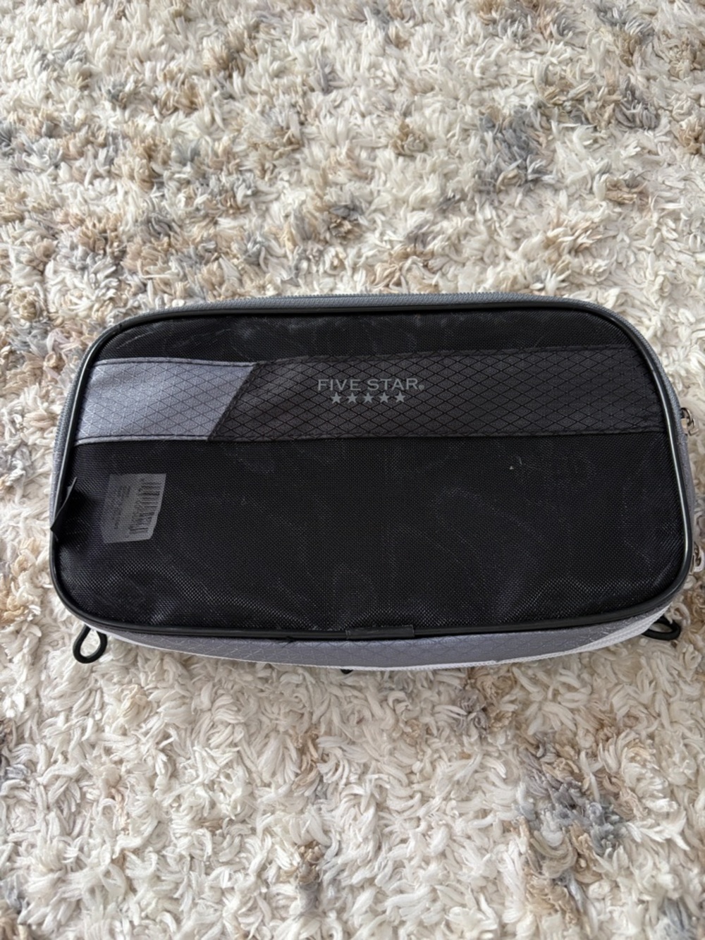 Mead Five Star Black and Gray Pencil Case Organizer